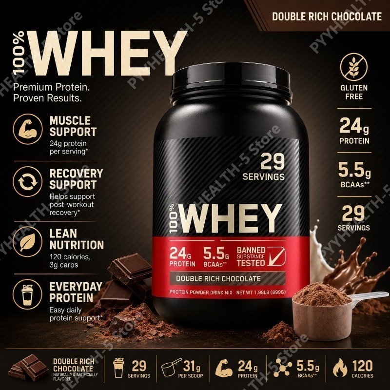 Whey Protein Powder Double Ric - огляд і ціна Fitness Nutrition Whey Protein