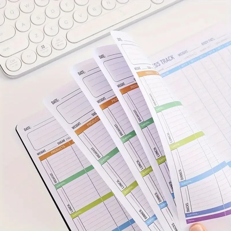 Spiral Notebook Daily Exercise - огляд і ціна Fitness Nutrition Journal
