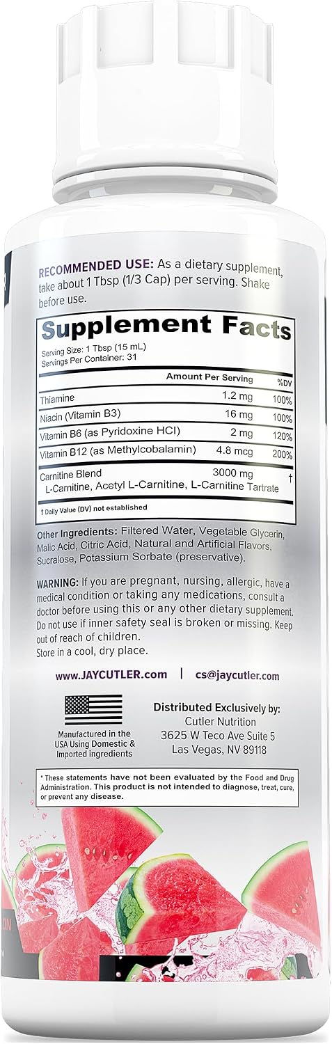 Cutler Nutrition Liquid L-Carn - огляд і ціна L-Carnitine Liquid