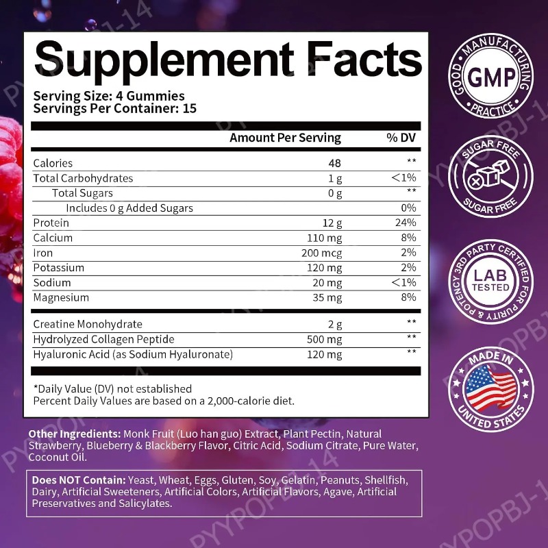 Protein Gummies with Whey Crea - огляд і ціна Fitness Nutrition Whey Protein
